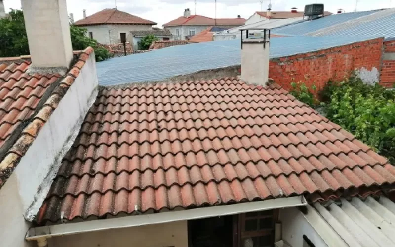 Antes   Impermeabilización tejados en Valladolid