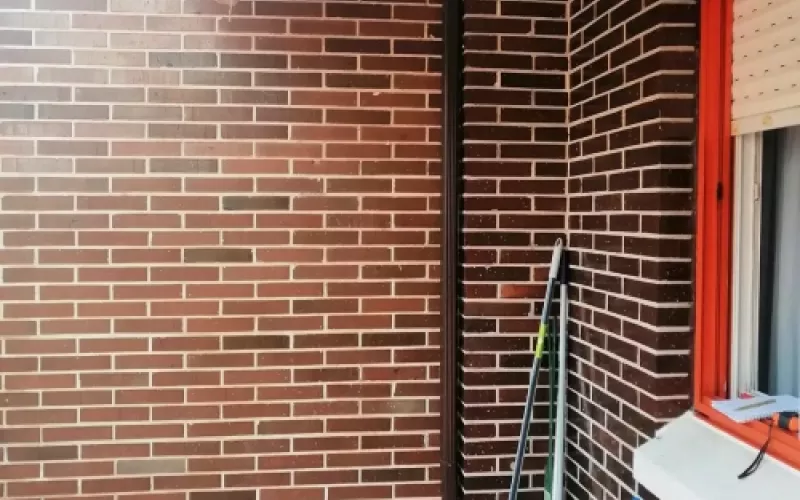 Antes   Añadido de Armario patio