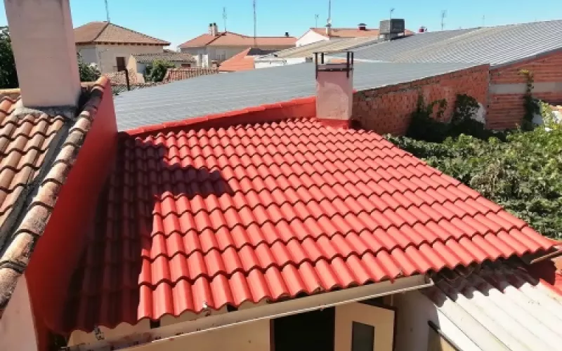 Después   Impermeabilización tejados en comunidades