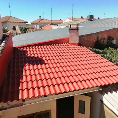 Después   Impermeabilización tejados en comunidades