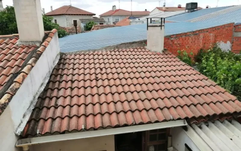 Antes   Impermeabilización tejados en Valladolid