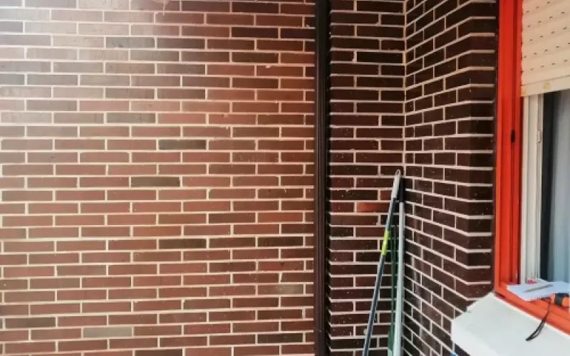 Antes   Añadido de Armario patio